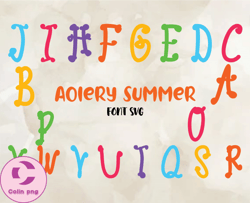 aotery summer font svg, modern font, fonts for cricut, beauty font, font for t-shirts 10