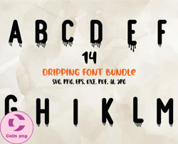 dripping font, modern font, fonts for cricut, beauty font, font for t-shirts 14