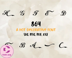 drink font svg png pdf dxf, modern font, fonts for cricut, beauty font, font for t-shirts 27