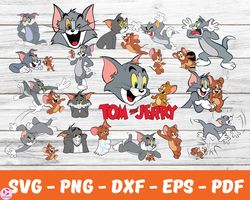 tom and jerry svg,cartoon svg, bundle cartoon svg 109