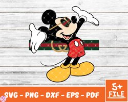 mickey-gucci svg,cartoon svg, bundle cartoon svg 116