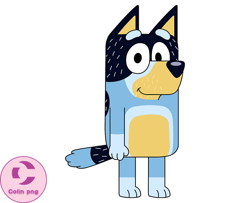 155 colin png bluey, bluey svg, bluey dog, bluey characters, bluey heeler, bluey mackenzie svg, dog family bundle, bluey