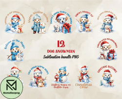 12 Dog Snowman Png, Christian Christmas Svg, Christmas Design, Christmas Shirt, Christmas 73