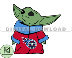 Titans NFL Baby Yoda Svg, Football Teams Svg, NFL Logo Svg, Baby Yoda Png, Tshirt Design   12