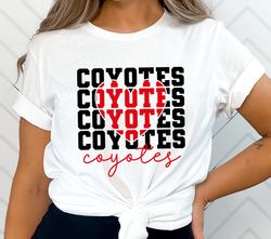 stacked coyotes svg, coyotes mascot svg, coyotes svg, coyotes school team svg, coyotes cheer svg, school spirit svg,coyo