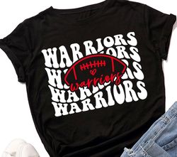 warriors football svg png, warriors svg,stacked warriors svg,warriors mascot svg,warriors mom svg,warriors shirt svg,war
