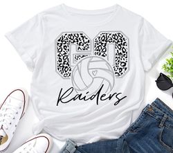 go raiders volleyball svg,leopard raiders svg,volleyball mom svg,raiders svg,raiders mascot,school spirit shirts svg,rai