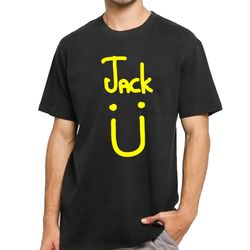 jack u new logo t-shirt dj merchandise unisex for men, women free shipping