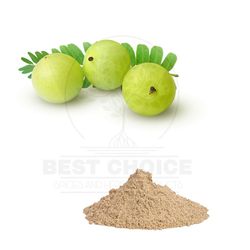 organic amla (indian gooseberry) powder for healthy hair, boost immunity