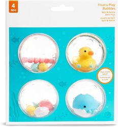 baby and toddler bath toy, 4 count