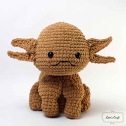 chunky amigurumi guardian of galaxy blurp crochet doll pattern