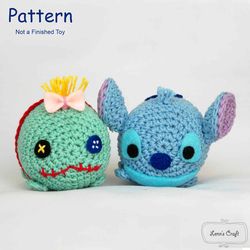 crochet amigurumi patterntsum tsum stitch and scrump