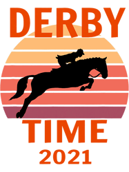 horse racing derby time 2vintage sunset retro png, png for shirt, png files for sublimation, digital download, printable