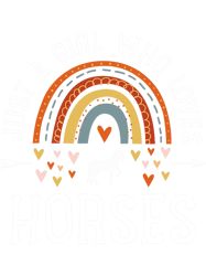 just a girl who loves horses rainbow gifts for horse lover, png, png for shirt, png files for sublimation, digital downe