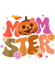 momster pumpkin woman funny halloween for mom mama grandma, png, png for shirt, png files for sublimation, digital downl