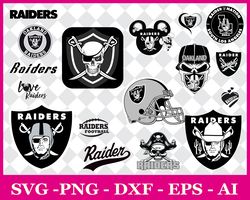 oakland raiders svg , raiders svg bundle, raiders svg, clipart for cricut, football svg, football