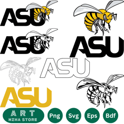 bundle logo alabama state hornets svg eps dxf png file