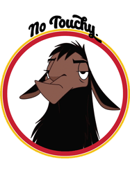 kuzco no touchy sad llama emperors new groove emperor david spade back off no touch funny gift acti