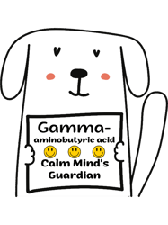 GammaAminobutyric Acid With Cute Dog