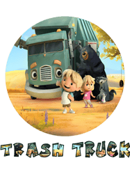 hank and trash truck 1