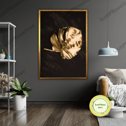 gold leaf abstract art, modern wall canvas, nature inspired painting, contemporary home decor, unique handmade art