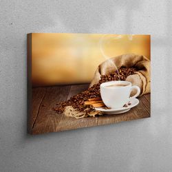 coffee wall art, christmas decor, modern wall art, personalized wedding gift, baby gift personalized, room decor, coffee