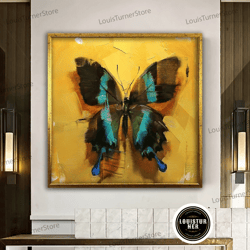 decorative wall art, butterfly painting, butterfly wall art, modern wall art, butterfly canvas, decorative wall art, lar