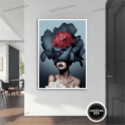 decorative wall art, amazing woman modern canvas, modern painting, wall art, modern canvas, abstract art, canvas art, de