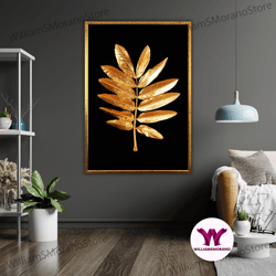 high quality decorative wall art, gold accessory art canvas print, black woman wall decor, ready to hang, framed african