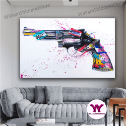 high quality decorative wall art, graffiti boxing gloves canvas wall art, boxing gloves decor, street graffiti wall art,