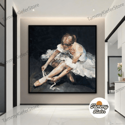 decorative wall art, decorate the living room, bedroom and workplace, ballerina canvas print art, ballerina fine art pri