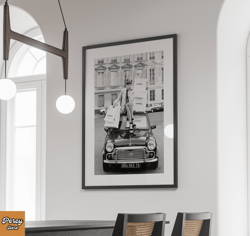 fashion wall art, room decor, wall art, , black and white, luxury print, vintage canvas,fashion photography print