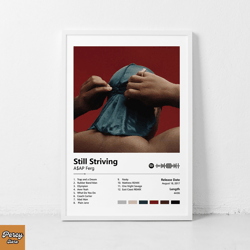 still striving-asap ferg album canvas, music canvas, custom canvas, hd print wall decor canvas canvas