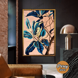 wall decoration canvas painting - living room bedroom home and office wall decoration canvas art, botanical painting, bo