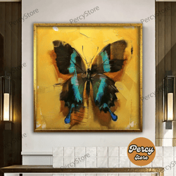 wall decoration canvas painting - living room bedroom home and office wall decoration canvas art, butterfly painting, bu