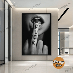 wall decoration canvas painting - living room bedroom home and office wall decoration canvas art, fuck wall art, bedroom