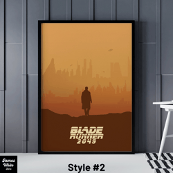 blade runner 2049 canvas, 6 different blade runner 2049 canvass, blade runner 2049 print, blade runner 2049 decor, blade