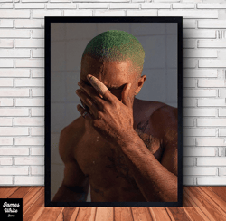 frank ocean music canvas canvas wall art family decor, home decor, frame option-2