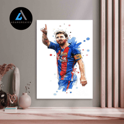 decorative wall art, lionel messi art canvas messi motivational quotes art canvas canvasgiftwall art decoration canvas r