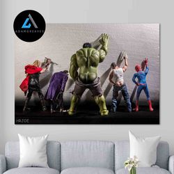 decorative wall art, marvel canvas, super hero wall decor, kids wall art, captain america canvas, modern canvas, marvel