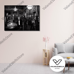 decorative wall art, all the bonds wall art, james bond poster art, james bond canvas print, james bond canvas wall art,