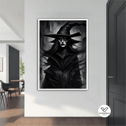 halloween decorative wall art, hallowan canvas halloween home decor, halloween wall decor, halloween decoration, gothic