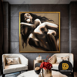 sexy couple photo, erotic wall decor, naked couple canvas, sexy wall decor, sensual wall decor, sexy wall art, bedroom c