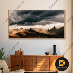 arizona landscape canvas print, western theme art, wild west art