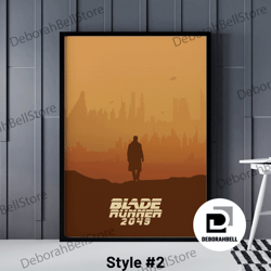 blade runner 2049 canvas, 6 different blade runner 2049 canvass, blade runner 2049 print, blade runner 2049 decor, blade