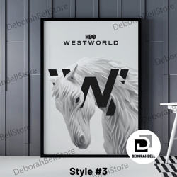 westworld hbo tv series canvas, 7 different westworld canvass, dolores canvas, westworld print, robert ford canvas, west