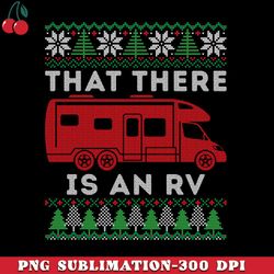 that there is an rv ugly christmas camping holiday png download