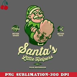 Santas Little Helpers PNG Download