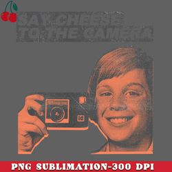 say cheese to the camera vintage s png download