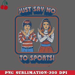 say no to sports png download